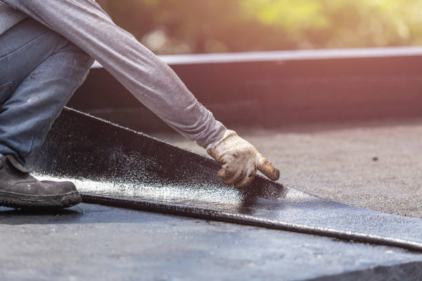 Professional Interior Drainage System technician working in Russellville, IN